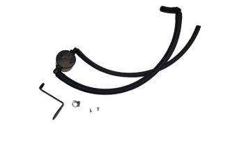 Picture of J&L 22-25 Hyundai Elantra N 2.0L Oil Separator 3.0 Passenger Side - Black Anodized