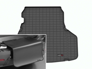 Picture of WeatherTech WT Cargo Liners-Black Floor Mats - 401672SK
