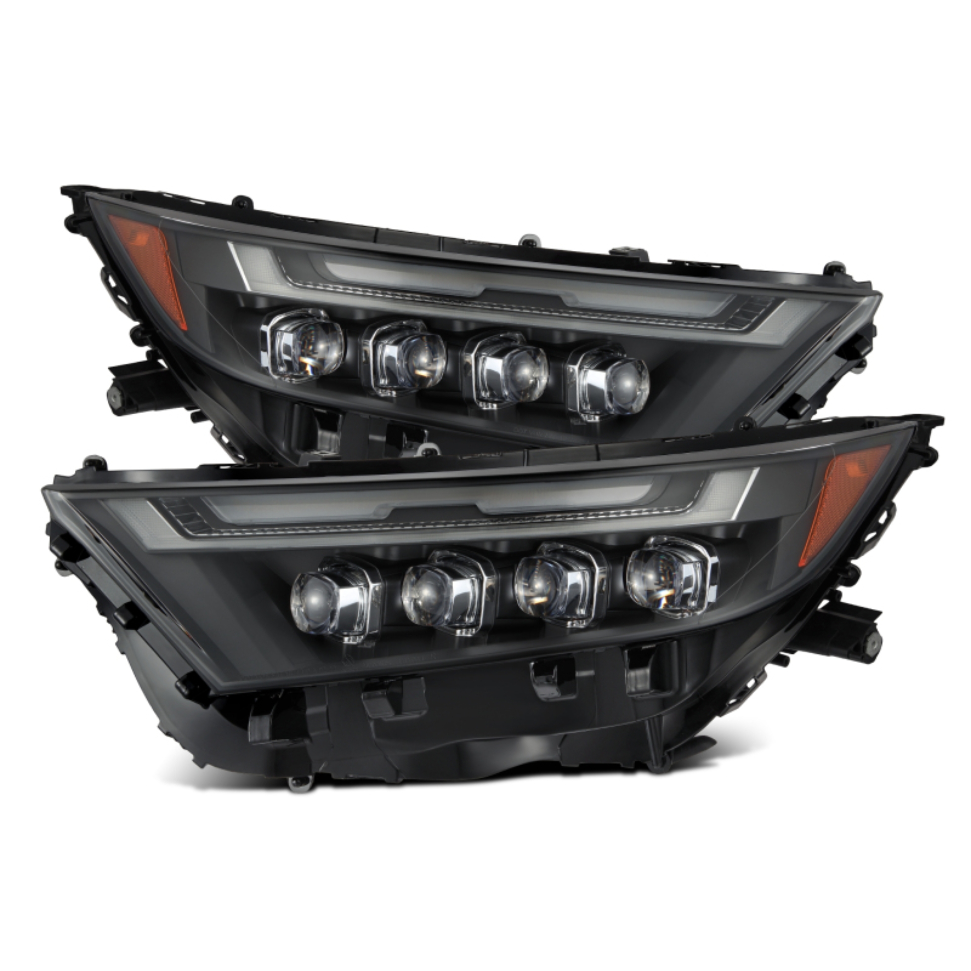 Picture of AlphaRex 19-23 Toyota RAV4 NOVA LED Projector Headlights Black