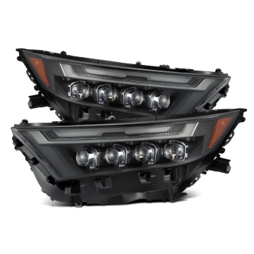 Picture of AlphaRex 19-23 Toyota RAV4 NOVA LED Projector Headlights Black