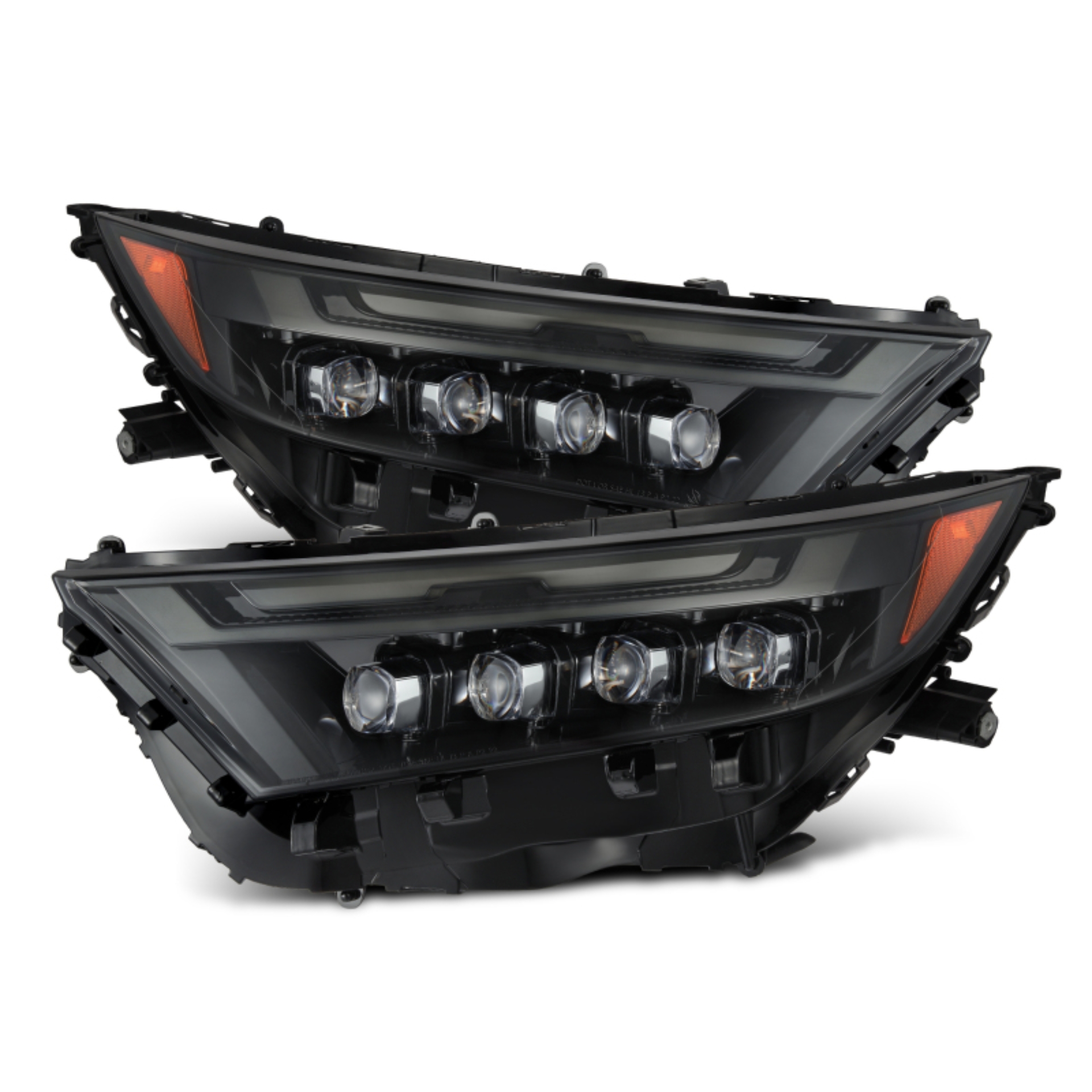 Picture of AlphaRex 19-23 Toyota RAV4 NOVA LED Projector Headlights Alpha-Black