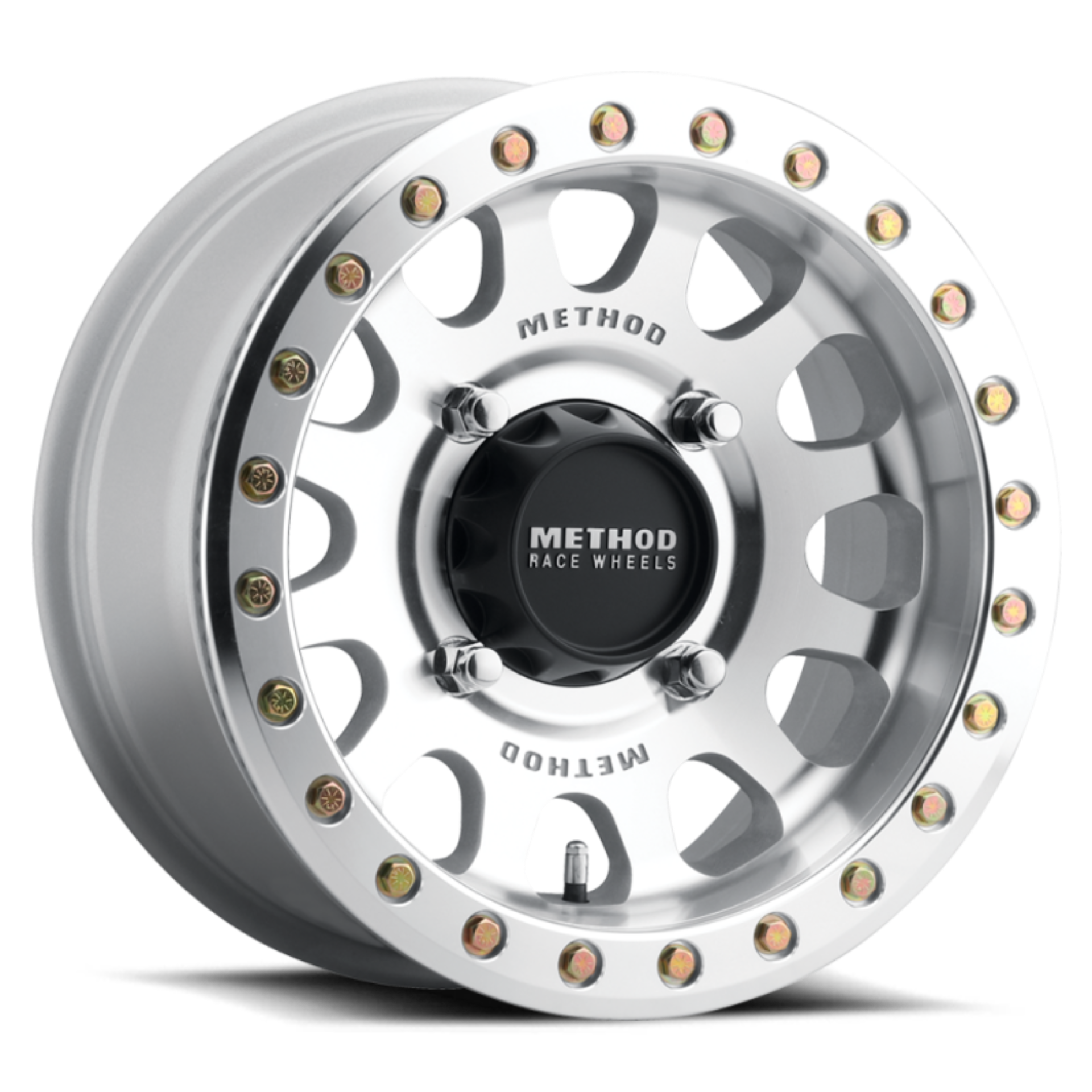 Picture of Method MR401 UTV Beadlock 15x7 / 5+2/38mm Offset / 5x4.5 / 72 CB Machined - Raw Wheel