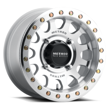 Picture of Method MR401 UTV Beadlock 15x7 / 5+2/38mm Offset / 5x4.5 / 72 CB Machined - Raw Wheel