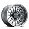 Picture of Method MR411 Bead Grip 15x7 / 5+2/38mm Offset / 5x4.5 / 72 CB Gloss Titanium Wheel
