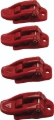 Picture of Answer AR1 Boot Buckle Red - Youth