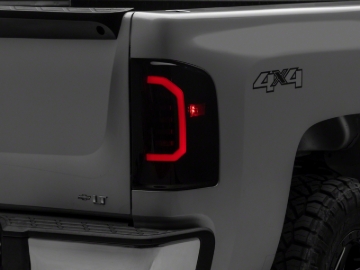 Picture of Raxiom 07-14 Chevrolet Silverado 1500 Axial Series LED Tail Lights- Black Housing (Smoked Lens)