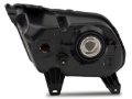 Picture of Raxiom 10-12 Ford Mustang Axial Series OEM Style Rep Headlights- Chrome Housing- Smoked Lens