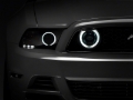 Picture of Raxiom 13-14 Ford Mustang GT CCFL Halo Fog Lights- Chrome