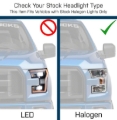 Picture of Raxiom 15-17 Ford F-150 G3 Projector Headlights w/ LED Accent- Black Housing (Clear Lens)
