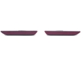 Picture of Raxiom 15-23 Ford Mustang Axial Series LED Side Marker Lights Rear- Red