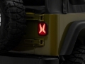 Picture of Raxiom 76-06 Jeep CJ7 Wrangler YJ & TJ Gladiator LED Tail Lights- Black Housing (Smoked Lens)