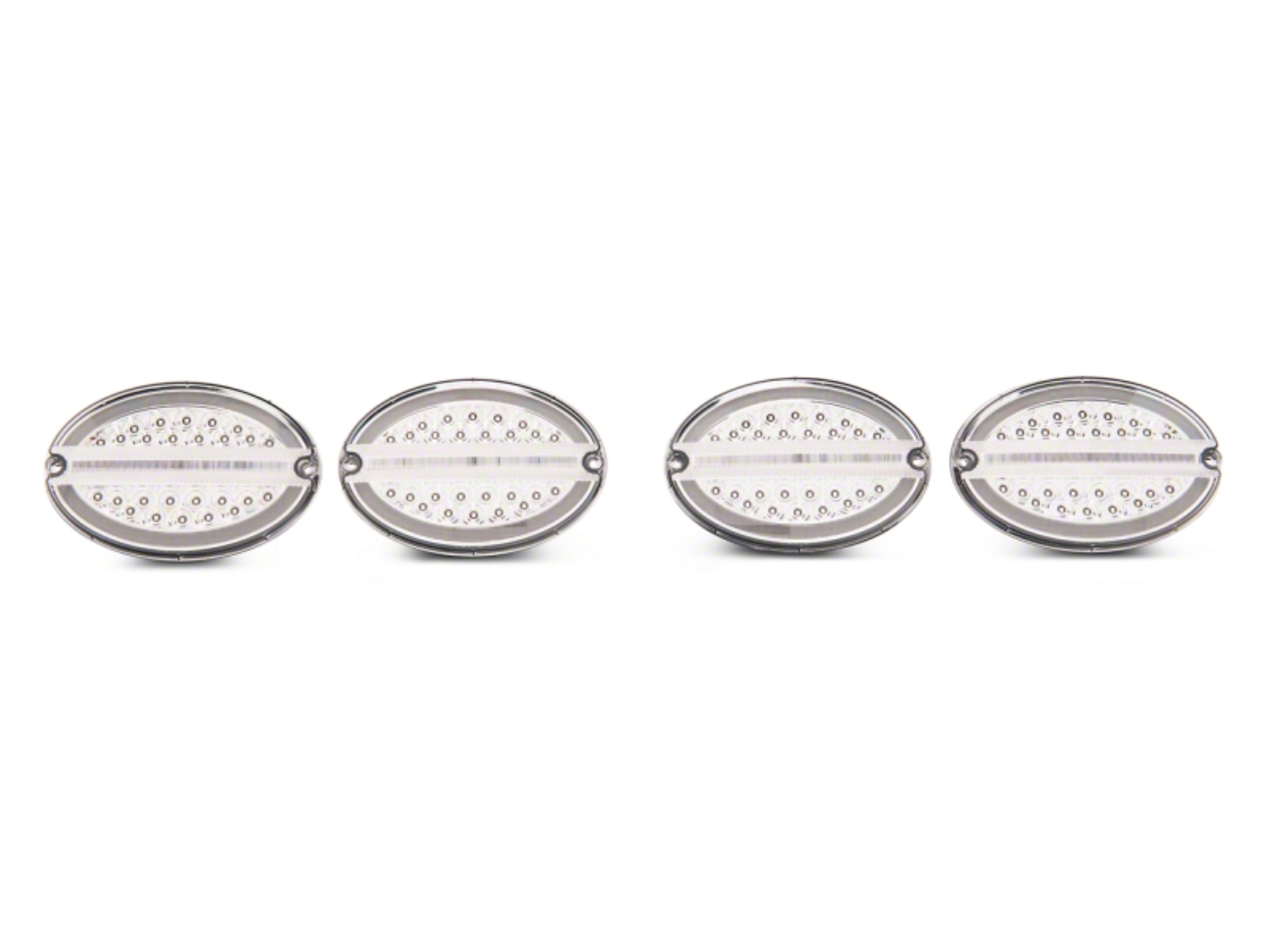 Picture of Raxiom 97-04 Chevrolet Corvette C5 Axial Series LED Tail Lights- Chrome Housing (Clear Lens)