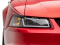 Picture of Raxiom 99-04 Ford Mustang Axial Series Headlights w/ Sequential LED Bar- Black Housing (Clear Lens)