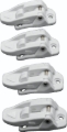 Picture of Answer AR1 Boot Buckle Kit - White