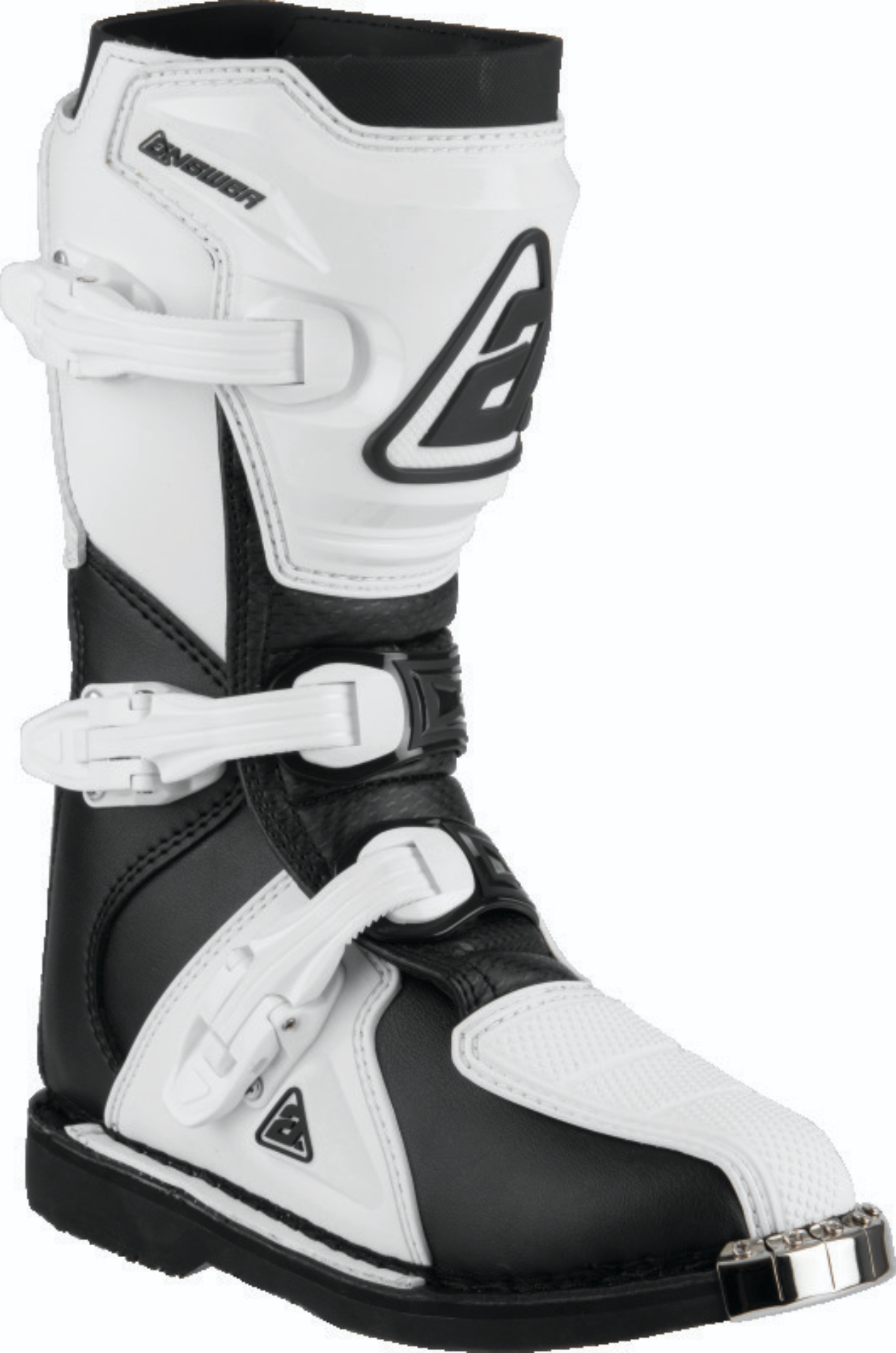 Picture of Answer AR1 Boot Black/White Youth Size - 2