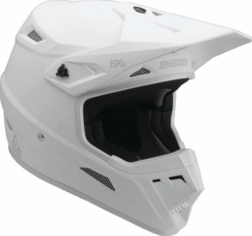 Picture of Answer AR1 Solid Helmet White Youth - Medium