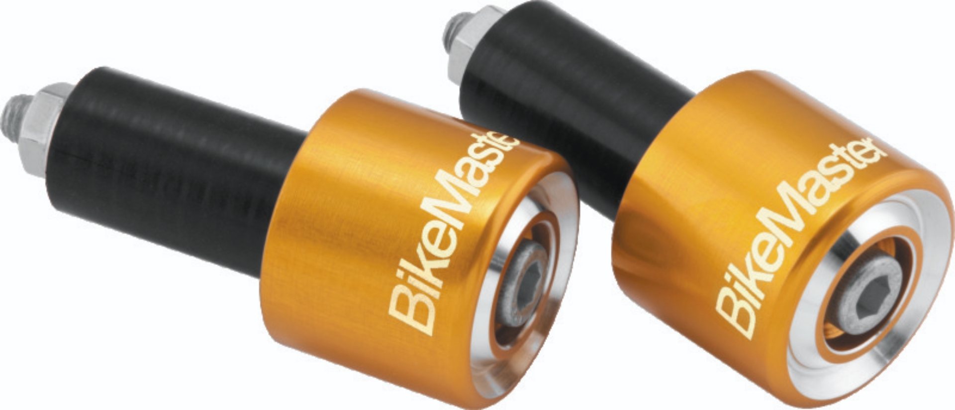 Picture of BikeMaster Anodized Aluminum Barend Pair - Gold