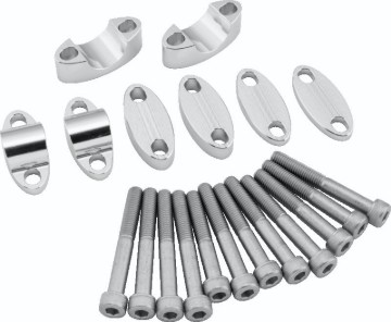 Picture of BikeMaster Aluminum Handlebar Riser 1in Silver