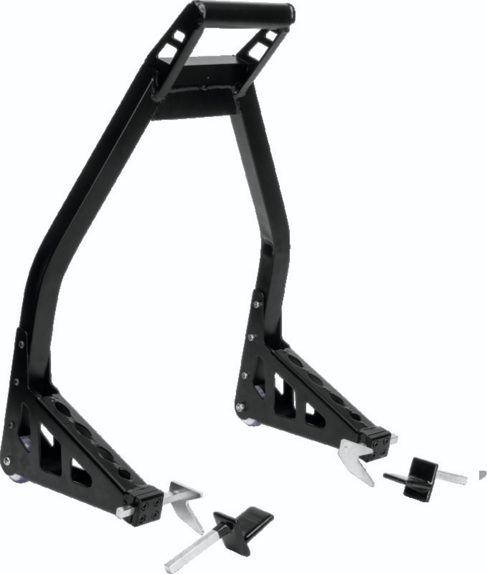 Picture of BikeMaster Universal Aluminum Stand - Rear - Black