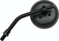 Picture of BikeMaster 3in Adjustable Round Mirror 10mm - Each - Black