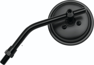 Picture of BikeMaster 3in Adjustable Round Mirror 10mm - Each - Black