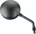 Picture of BikeMaster Round Mirror 6in Stem -10mm - Black