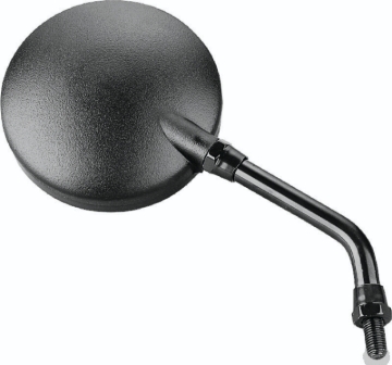 Picture of BikeMaster Round Mirror 6in Stem -10mm - Black