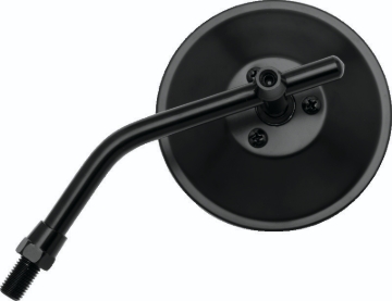 Picture of BikeMaster 4in Adjustable Round Mirror 10mm - Each - Black
