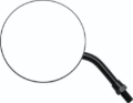 Picture of BikeMaster 4in Adjustable Round Mirror 10mm - Each - Black