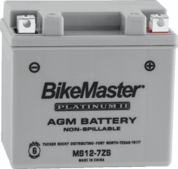 Picture of BikeMaster AGM Battery - MS12-7ZS