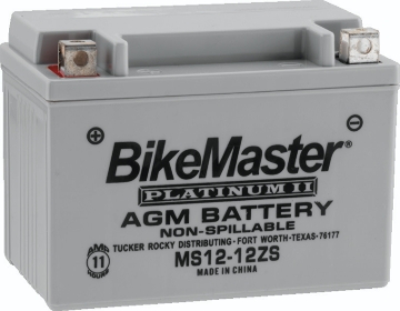Picture of BikeMaster AGM Battery - MS12-12ZS