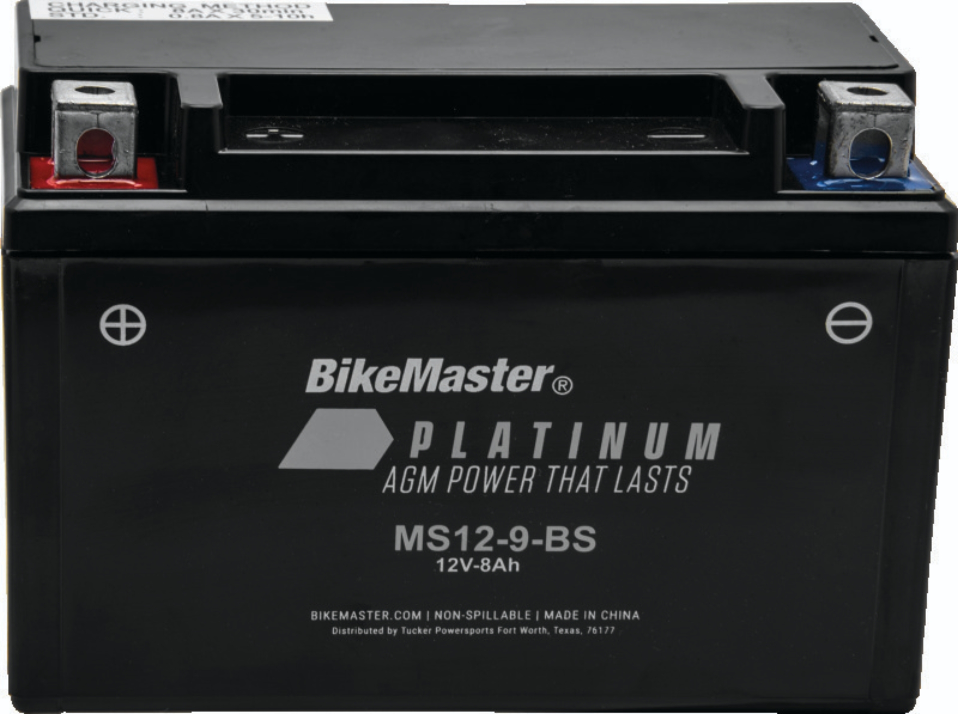 Picture of BikeMaster AGM Battery - MS12-9-BS