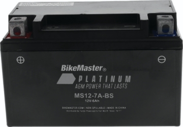 Picture of BikeMaster AGM Battery - MS12-7A-BS