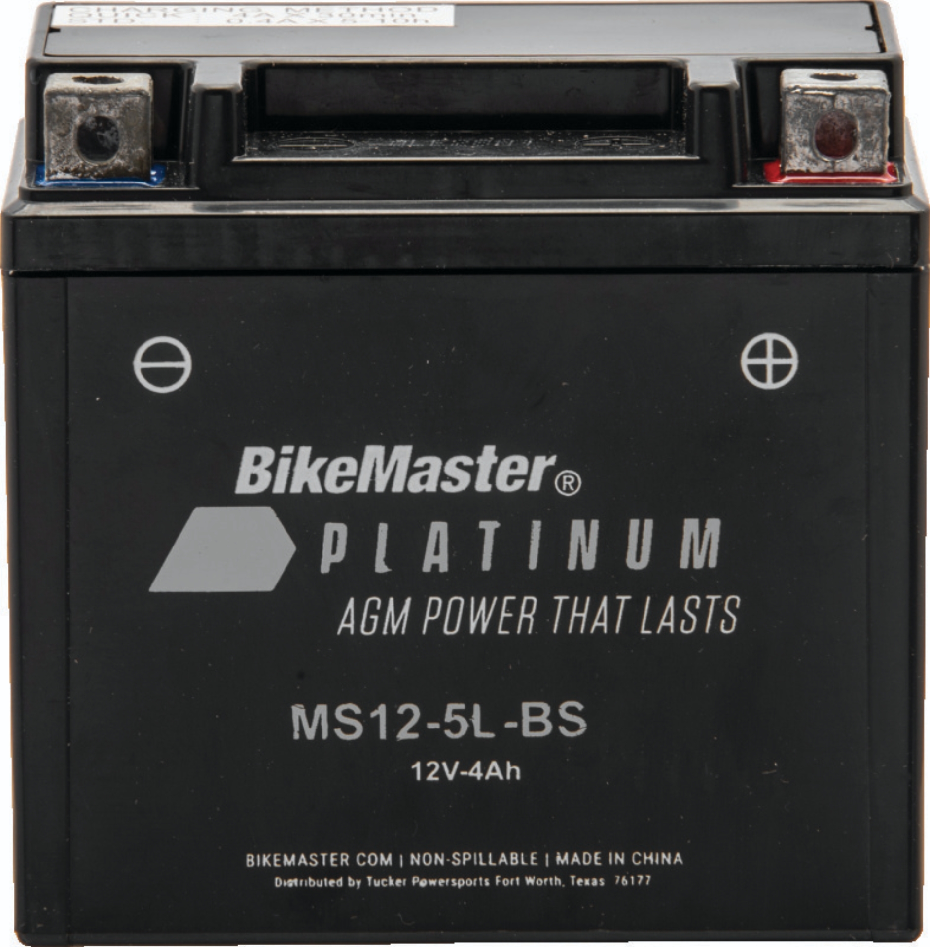 Picture of BikeMaster AGM Battery - MS12-5L-BS