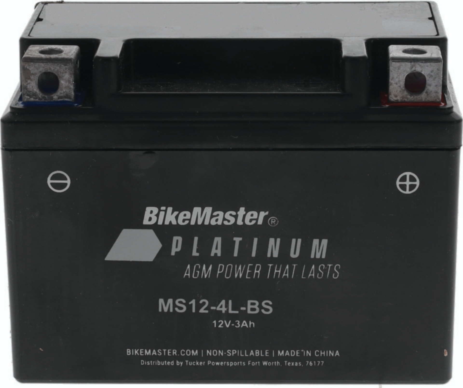 Picture of BikeMaster AGM Battery - MS12-4L-BS
