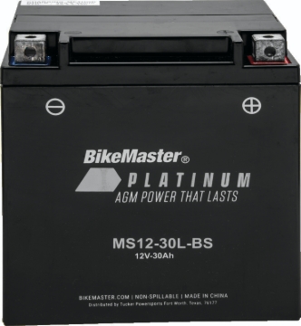 Picture of BikeMaster AGM Battery - MS12-30L-BS