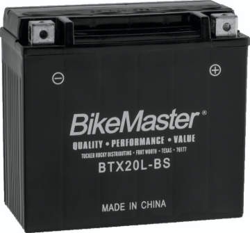 Picture of BikeMaster Battery - BTX20L-BS