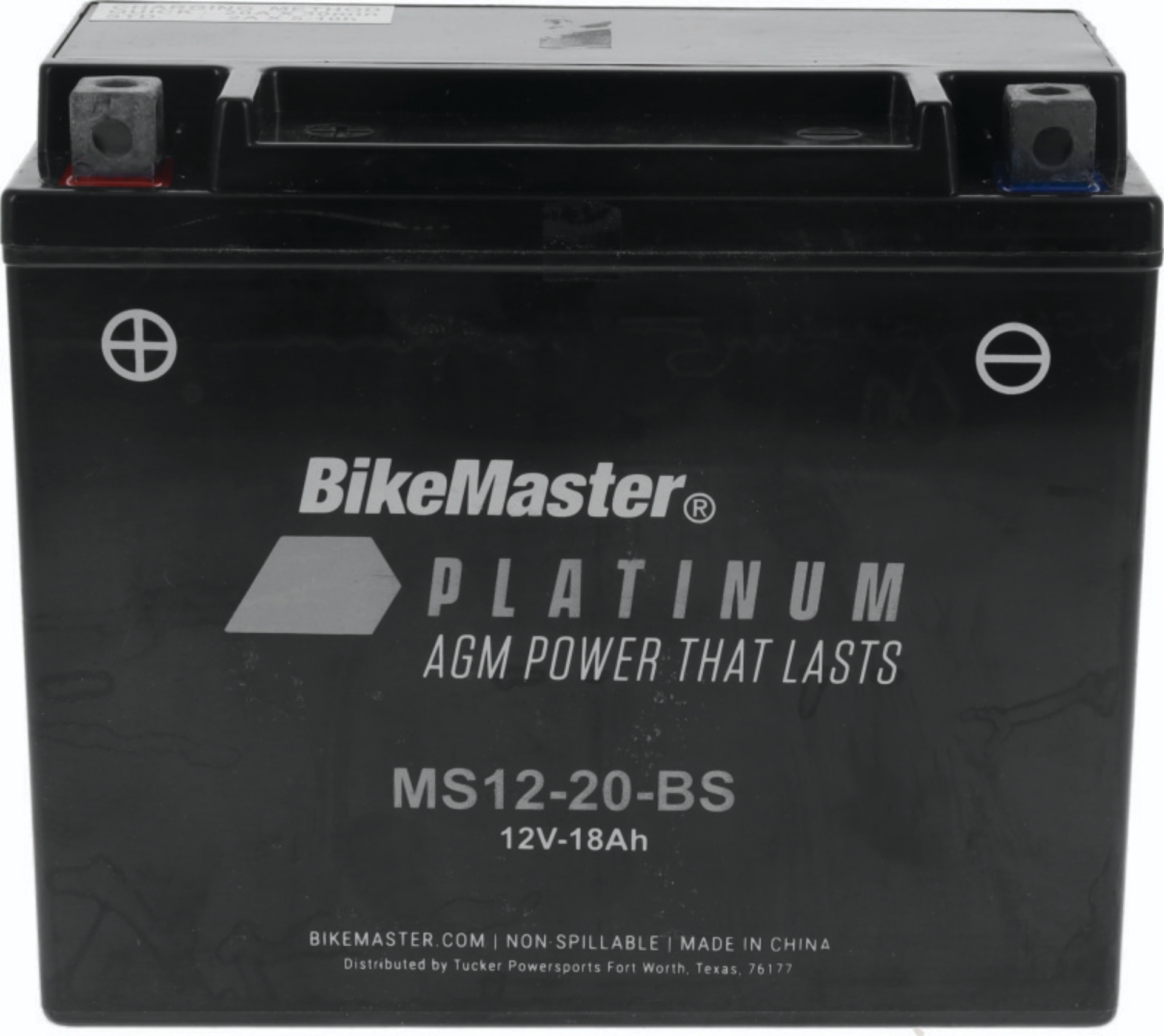 Picture of BikeMaster AGM Battery - MS12-20-BS
