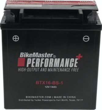 Picture of BikeMaster Battery - BTX16-BS-1