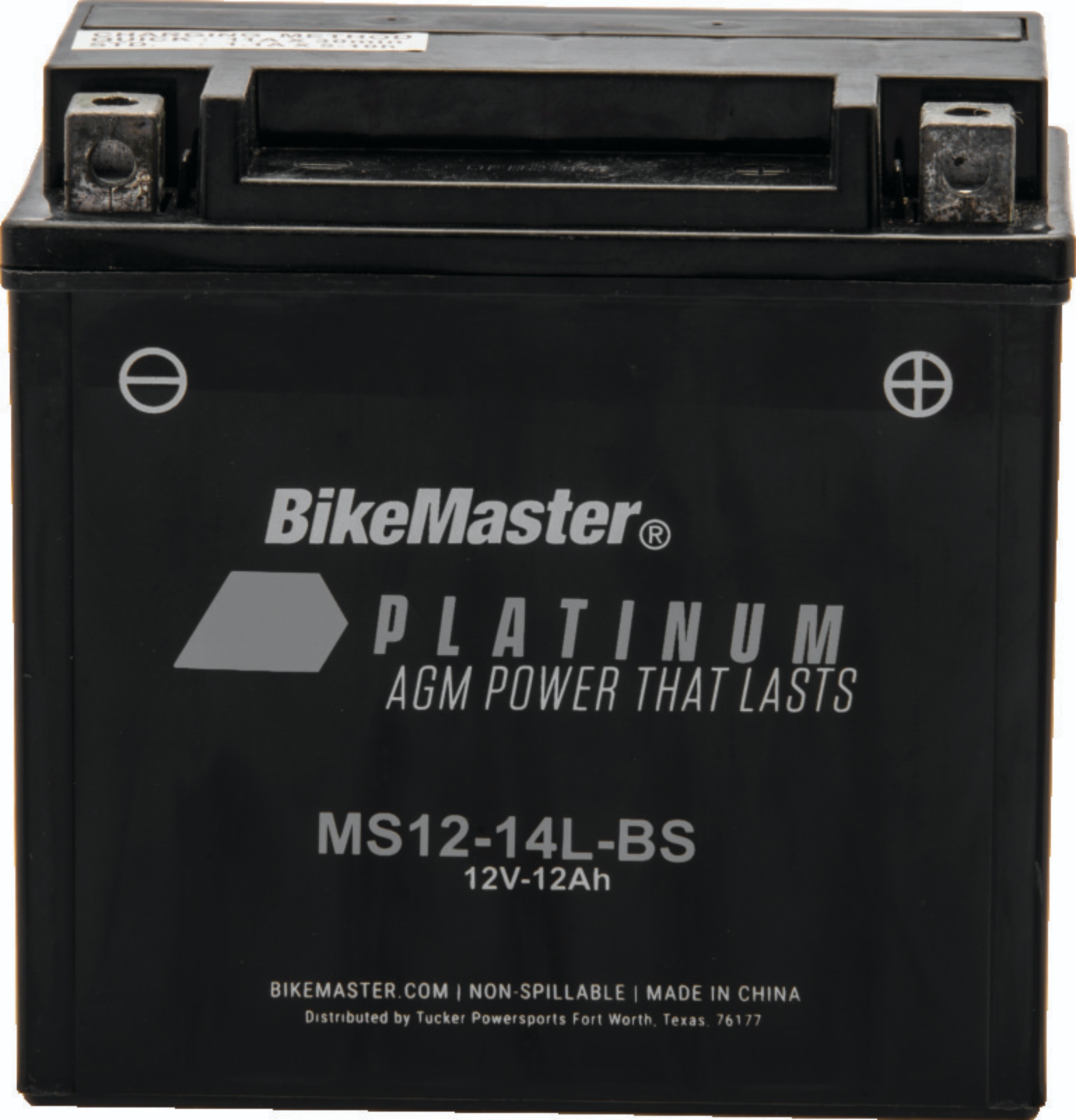 Picture of BikeMaster AGM Battery - MS12-14L-BS