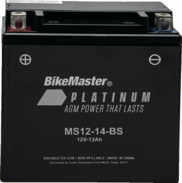 Picture of BikeMaster AGM Battery - MS12-14-BS