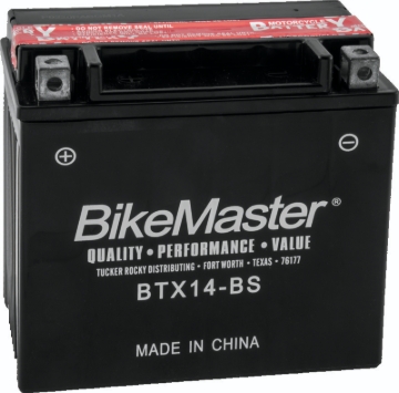 Picture of BikeMaster Battery - BTX14-BS