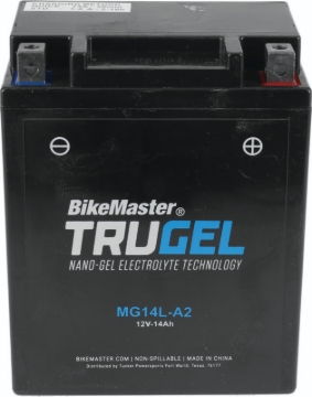 Picture of BikeMaster TruGel Battery - MG14L-A2