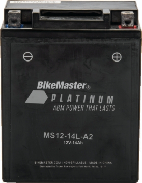 Picture of BikeMaster AGM Battery - MS12-14L-A2