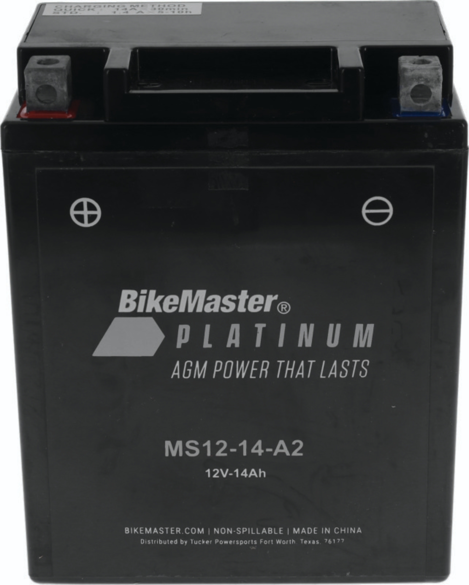 Picture of BikeMaster AGM Battery - MS12-14-A2