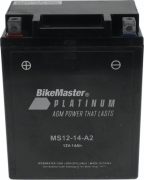 Picture of BikeMaster AGM Battery - MS12-14-A2