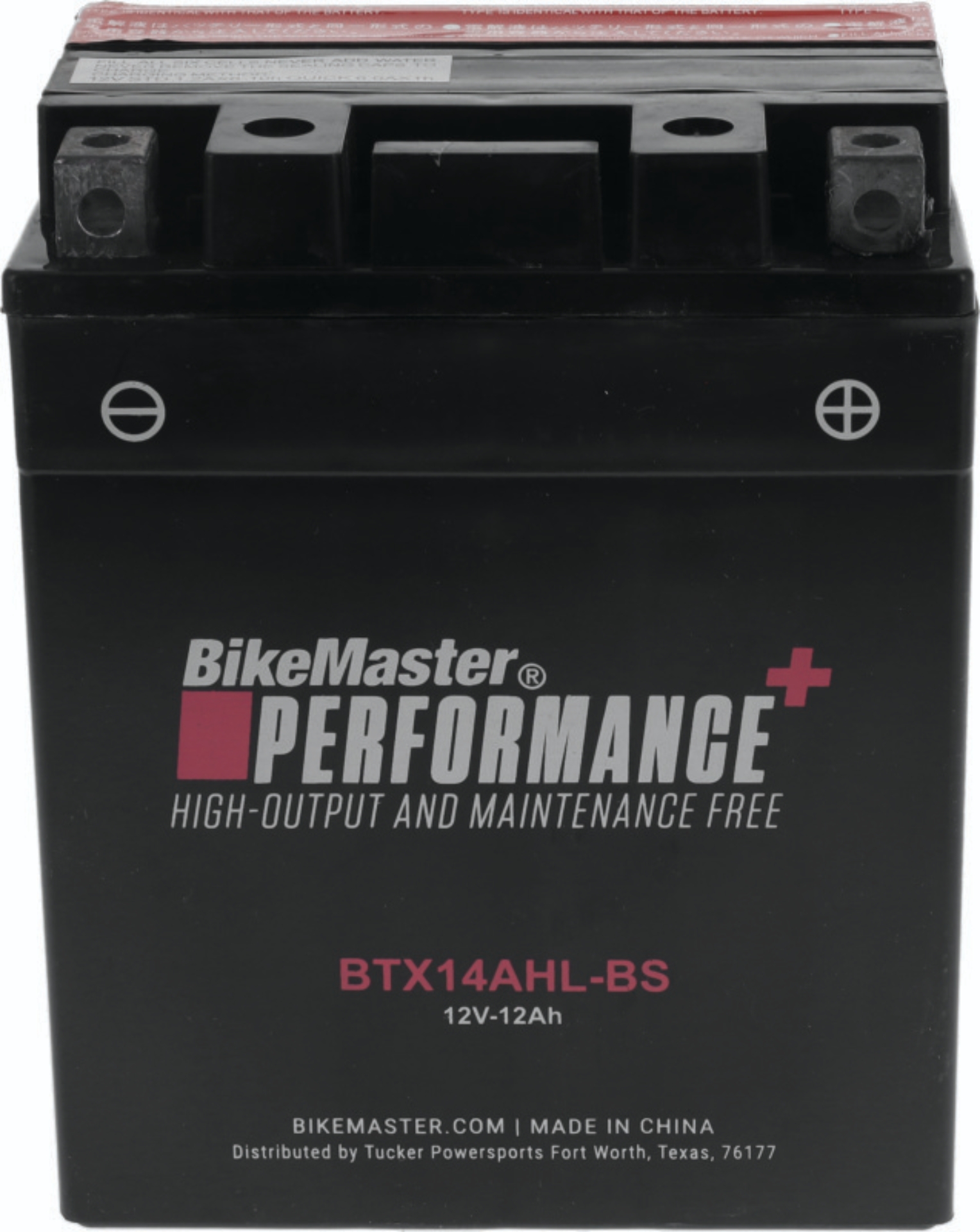 Picture of BikeMaster Battery - BTX14AHL-BS