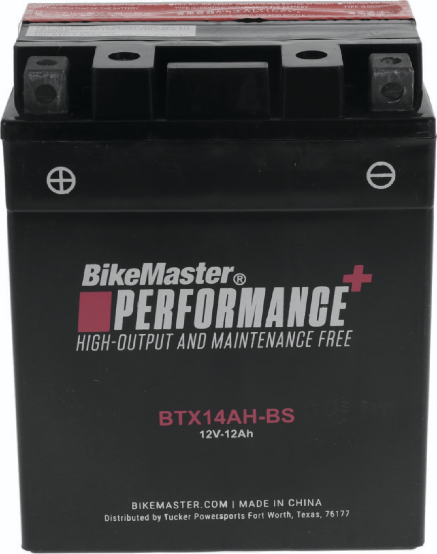 Picture of BikeMaster Battery - BTX14AH-BS