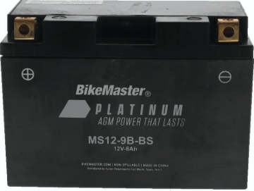 Picture of BikeMaster AGM Battery - MS12-9B-BS