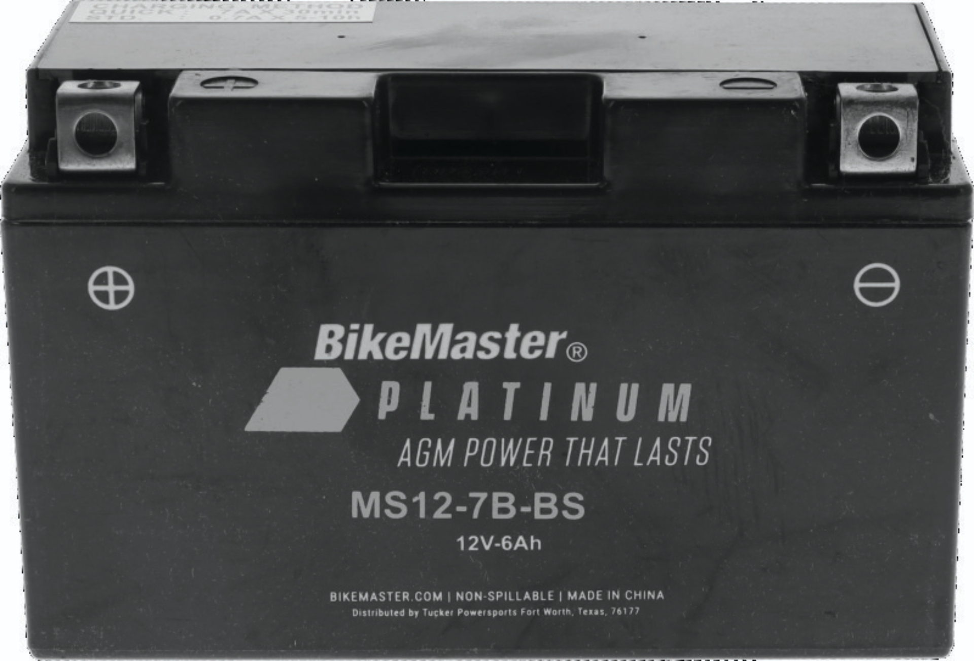 Picture of BikeMaster AGM Battery - MS12-7B-BS